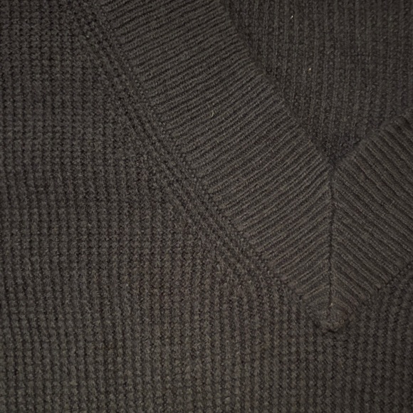 NIC+ZOE Women's Navy V-Neck Sweater - Picture 3 of 6